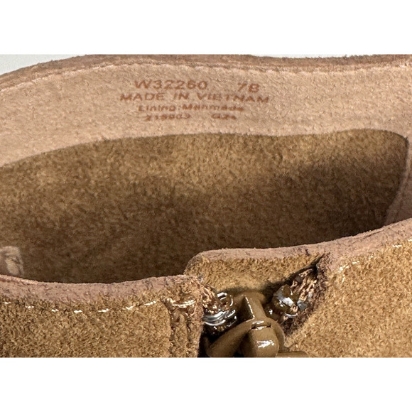 Cole Haan Naia Womens Brown Suede Booties Ankle Boots Size7B W32260 New - Picture 10 of 11